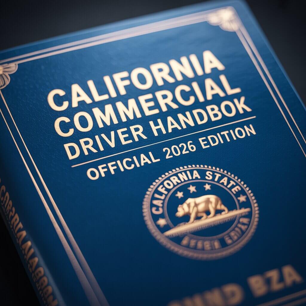 Cover of the California Commercial Driver Handbook