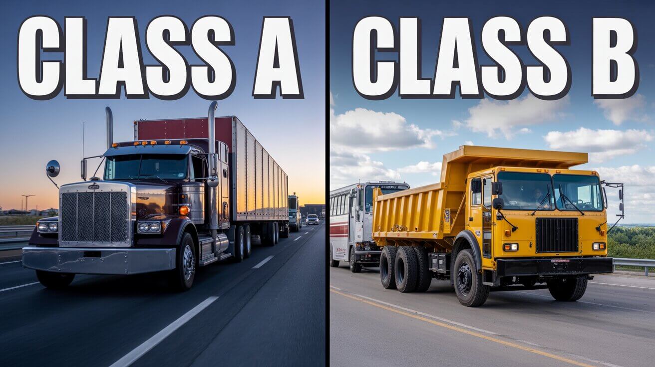 Class A vs Class B CDL: The Ultimate Deep Dive for California Drivers (2026)